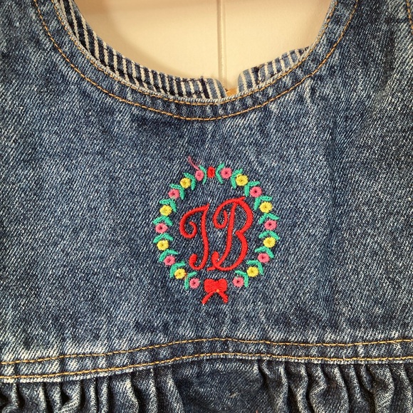 Vintage Jelly Bean Denim Dress Size 3 - Picture 6 of 7